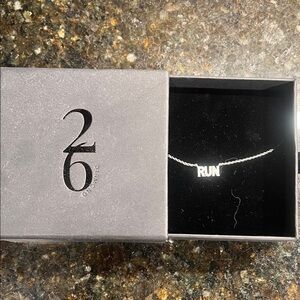 26.2 Diamond RUN Necklace